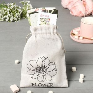 Набор подарочный Flower: полотенце 40x73 см, лопатка