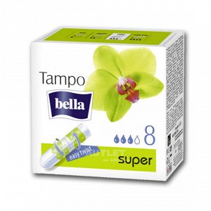 Тампоны Bella без апликатора 8 шт