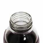 Бутылка для воды спортивная &quot;Мастер К&quot;, 300 мл, 17 х 4.5 см, стеклянная