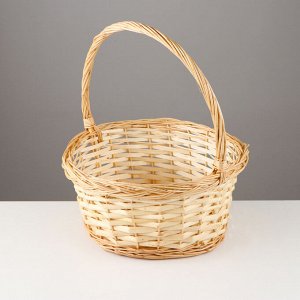 Набор корзин, 3 шт, 33x15x35 см, 28x13x27 см, 24x12x22 см, ива