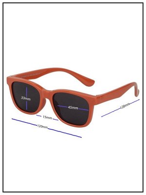 Солнцезащитные очки детские Keluona CT18007 C3 Терракотовый