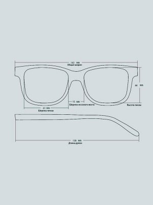 Солнцезащитные очки Graceline G01018 C1 Зеленый линзы поляризационные