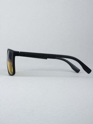 Очки для водителей антифары BOSHI M060 C2 Черный Матовый Коричневый-Желтые линзы