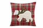 Чехол для подушки Arya 45x45 Chic Bear Красный, бежевый