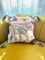 Чехол для подушки Arya 45x45 Colorful Elephant Разноцветный