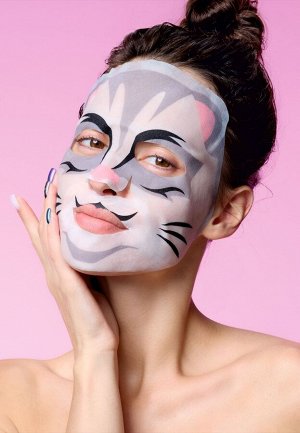 Увлажняющая маска для лица «Кошечка» iSeul