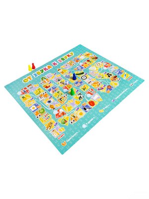 Игра-ходилка настольная "От звука к звуку" С, З, Ц
