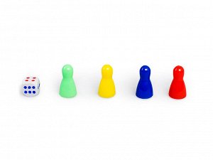 Игра-ходилка настольная 2 в 1 (пакет)