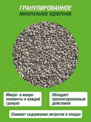 Удобрение минеральное КАРТОФЕЛЬ, сухое, гранулированное 1 кг, Фаско 5М