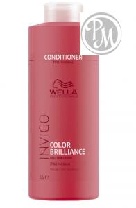 Wella Invigo color brilliance бальзам-уход для защиты цвета окрашенных нормальных и тонких волос 1000мл
