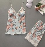 Комплект из двух частей,голубой