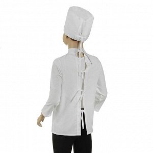 Карнавальный костюм «Доктор», шапка с инструментом, халат, 5-7 лет, рост 122-134 см
