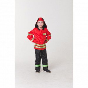 Карнавальный костюм "Пожарная охрана", 5-7 лет