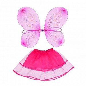 Карнавальный набор "Маленькая фея" 2 предмета: юбка и крылья