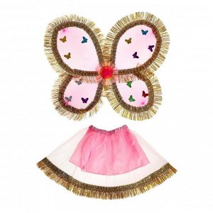 Карнавальный набор "Бабочка", 2 предмета: юбка, крылья, 5-7 лет