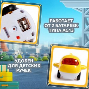 Музыкальная машинка «Городские приключения: Самолёт», звук, свёт