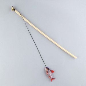 Дразнилка с игрушкой «Краснопёрка», 6,5см