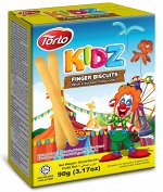 Бисквитные палочки &quot;TORTO KIDZ FINGER&quot; - со вкусом курицы тм &quot;TORTO&quot;, 90 гр.