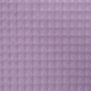 Полотенце вафельное банное Этель Boho 67х140 см, цвет сиреневый, 100% хлопок, 290 гр/м2