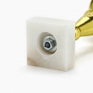 Кубок 162, наградная фигура, золото, подставка камень, 17,8 х 7 х 5 см.