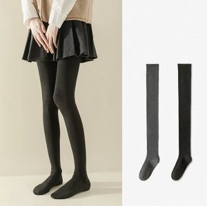 Гольфы высокие женские, хлопок, 2 пары