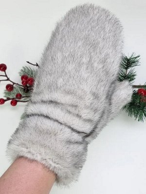 Рукавички меховые двойные