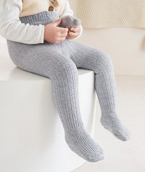 Колготки детские, с рисунком, теплые
