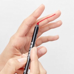 Provoc Гелевый карандаш-подводка для губ водостойкий / Semi Permanent Gel Eye Liner Filler №24 Heat of the Momen, красный