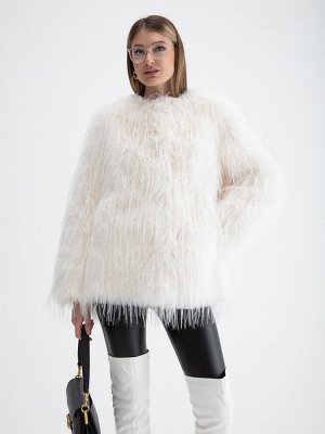Женская искусственная шуба