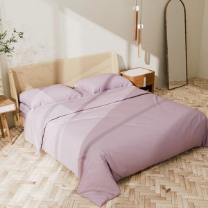 Постельное бельё Этель 2 сп Lilac field 175х215, 200х215, 50х70+3-2 шт, мако-сатин, 114г/м2