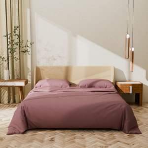 Постельное бельё Этель 2 сп Twilight Mauve 175х215, 200х215, 50х70+3-2 шт, мако-сатин, 114г/м2