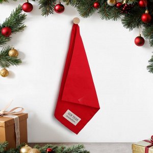 Полотенце новогоднее «Этель» New year collection, цвет красный, 40x73 см, 100% хл, саржа 190 г/м²