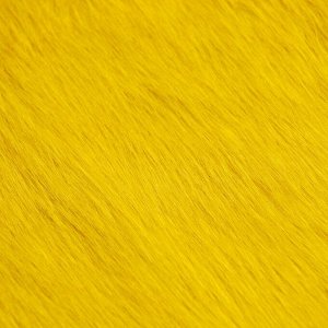 Ткань для рукоделия, «Мех» на трикотажной основе, лоскут 100 x 150 см, цвет медовый