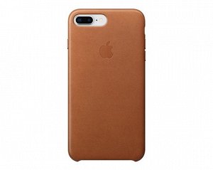 Чехол iPhone 7/8 Plus Leather Case в упаковке коричневый