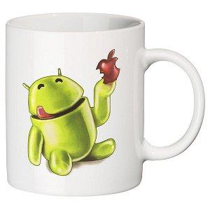 бумажная кружка. кружка яблоки. кружка android. кружки с отверстием. кружка android - let it bee.