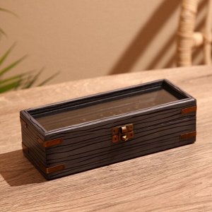Игра настольная «Домино», в шкатулке, 22x8.5x6.5 см, манговое дерево