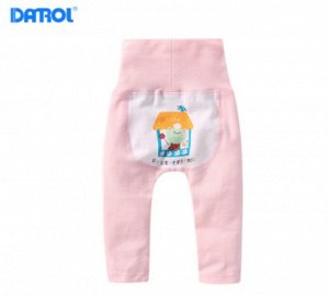 Трикотажные штаны для малыша. Цвет розовый.