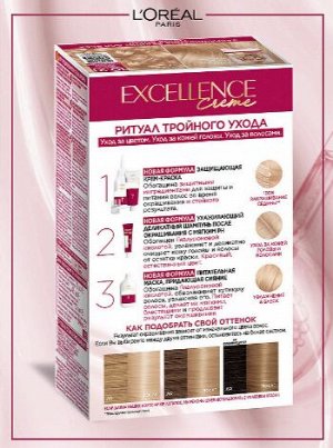 Стойкая крем-краска для волос Excellence Crème