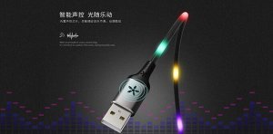 For LightningUSB дата кабель Remax RC-133i Светящийся