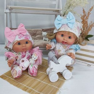 Слип и шапочка  для пупса или куклы 26 см