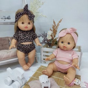 Комплект зефир одежды для куклы ростом 32-35 см