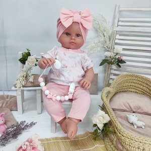 Футболка и лосины для куклы ростом 40-45 см