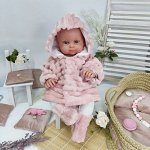 Шуба плюшевая и пинетки