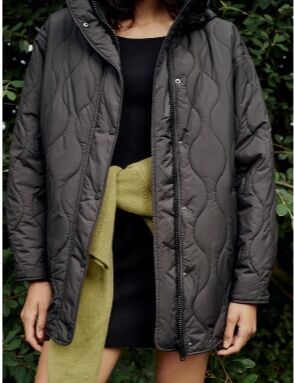СТЕГАНАЯ КУРТКА WATER-REPELLENT арт. 5854222 800, черный