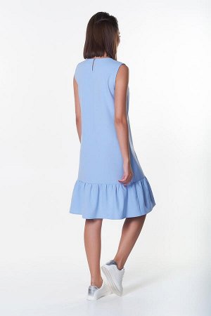 Платье Сью №4.Цвет:голубой