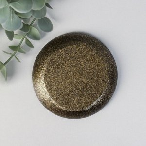 Подставка под благовония полистоун "Рука Фатимы" золото 9,8x9,8x1 см
