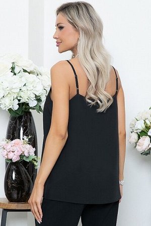 Топ 41905 Топ из текстильного полотна.
30% вискоза,65% п/э,5% лайкра