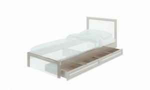 Остин М24 Ящики для кровати (ясень шимо светлый/белый)