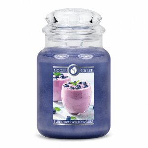 Черничный греческий йогурт / blueberry greek yogurt