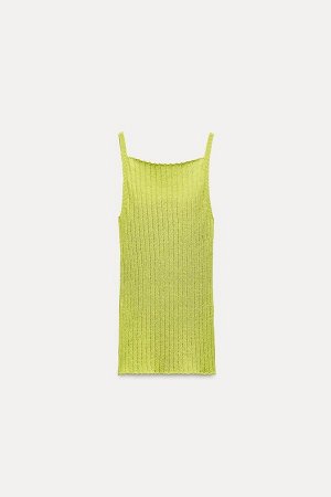 Топ Цвет как на первом фото ТРИКОТАЖНЫЙ ТОП В РЕБРИКУ (STRICKTOP MIT RIPPENMUSTER) Топ с квадратным вырезом. Узкие бретели. СОСТАВ МАТЕРИАЛА, ИНСТРУКЦИИ ПО УХОДУ И ПРОИСХОЖДЕНИЕ СОСТАВ МАТЕРИАЛА СНАРУ